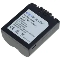 Digibuddy Panasonic CGR-S006 Akku - Lumix DMC-FZ38, DMC-FZ50 - 600mAh