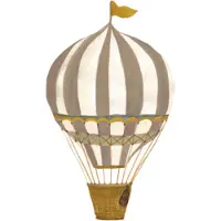 That's Mine Retro Air Balloon Large Brown - Multi/patterned - 25X 42.5CM
