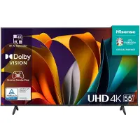 Hisense 55A6N, 139,7 cm (55"), 3840 x 2160 pikseliä, DLED, Älytelevisio, Wi-Fi, Musta