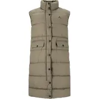 Whistler Amaretto W Long Puffer Vest - Beige - 38