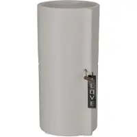 Kadax Keraaminen kukkaruukku 11 cm, harmaa kansi