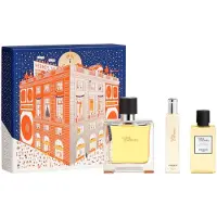 Hermès Paris Terre d'Hermès Gift Set, Parfum 75ml + Parfum 15ml + Shower Gel 40ml