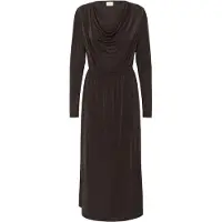 Kaffe Kagina Jersey Dress - Brown - XS