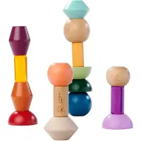 Eichhorn Montessori Staple-Beads - Cream - ONE SIZE