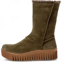 Art for woman. 1151111FE003_0G3 Leather Boots 1511 Brighton brown (41), 3 to 5 cm, Zip, Casual