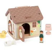 Classic World Wooden Lock House - 11-piece.