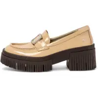 Art for woman. 1137211KH003_082 Leather Shoes 1372 York beige (42), 3 to 5 cm, None, Casual, Classic
