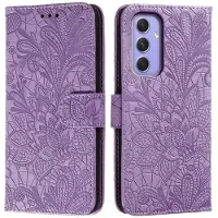 SKALO Samsung A17 Mandala Kukka Lompakkokotelo - Violetti
