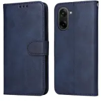 SKALO OnePlus Nord CE5 PU-nahka Lompakkokotelo - Sininen