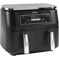 Ninja Foodi Dual Zone AF300EU, 7,6 l, 1,6 kg, 2400 W, airfryer, musta