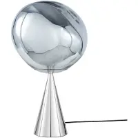 Tom Dixon , MeltPöytälamppu Silver/Silver LED