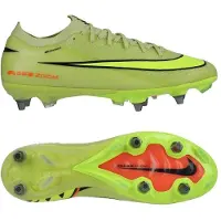 Nike Air Zoom Mercurial Vapor 16 Elite SG-PRO Max Voltage - Vihreä/Neon/Oranssi - Pehmeä nurmi (SG), koko 39