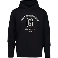 Gant Graphic Sweat Hoodie - Black - L