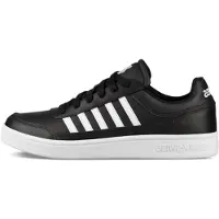K-Swiss Nauhakengät 'Court Chasseur' musta / valkoinen