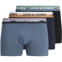 Jack & Jones Bokserishortsit 'JWHERIC' marine / opaali / musta / valkoinen