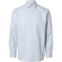Selected Slhslim-Ethan Shirt Ls Spread Noos - Blue - XXL