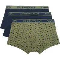 Emporio Armani Bokserishortsit sininen / laivastonsininen / vaaleansininen
