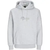 Jack & Jones Collegepaita 'JCOLima' vaaleanharmaa / tummanharmaa / valkoinen