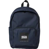 Jack & Jones Reppu 'Back to School' tummansininen / musta / valkoinen