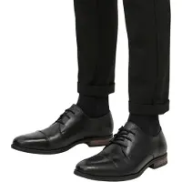 Jack & Jones Jfwraymond Leather Noos - Black - 43