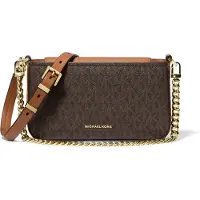 Michael Kors Olkalaukku ruskea / suklaa / konjakki