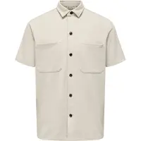 Only & Sons Onsnewkodyl Reg Ss Shirt - Cream - L