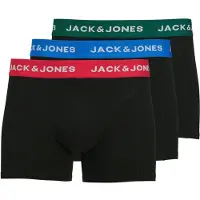 Jack & Jones Bokserishortsit 'JACJOE' sininen / tummanvihreä / vadelma / musta