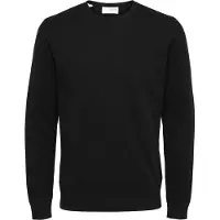 Selected Slmberg Crew Neck Noos - Black - L