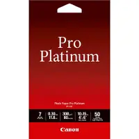 Canon PHOTO PAPER PRO PLATINUM (PT-101) 4X6 50 SHEETS (2768B014)