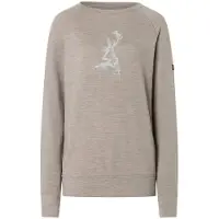 Super.natural Women's Charming Deer Blush Long Sleeve naisten pitkähihaispaita