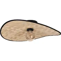 Eglo Marywell Musta/Bambu kattovalaisin