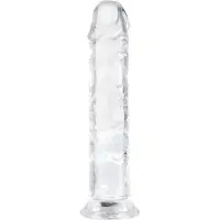 Easytoys Dildo Collection - jelly dildo - 18 cm - läpinäkyvä