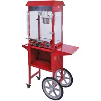 MonsterShop Kukoo popcornkone ja kärry