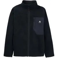 Burton Mens Cinder Full-Zip True Black Pitkähihaiset paidat XL