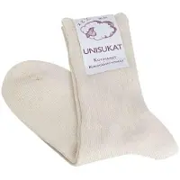 Raw Organic Unisukat Luonnonvalkoinen 43-45