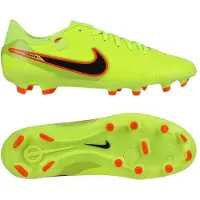 Nike Tiempo Legend 10 Academy Mg Max Voltage - Neon/musta - Multi Ground (Mg), koko 38