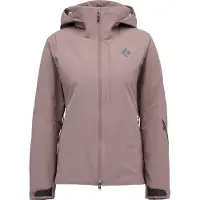 Black Diamond Women's Recon Insulated Shell Dark Mauve Laskettelutakit vuorettomat L