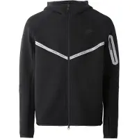 Nike Takki Nsw Tech Fleece Tuulitakki - Musta/hopea, koko X-Large