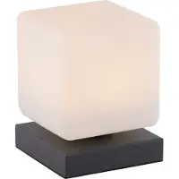 Paul Neuhaus Led pöytävalaisin Dadoa, himmennettävä, Musta, Olohuone/ruokailutila, Metalli