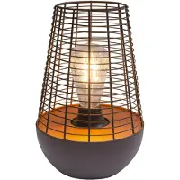 Näve LED-koristevalaisine 5283522, paristokäyttöinen 5283522, Ruskea/ruoste, Metalli