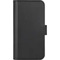 Deltaco – Wallet case, 2-in-1, iPhone 16e/17e, magnetic cover, black (MCASE-WIPSE2024)