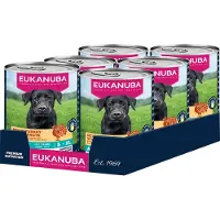 Eukanuba 12x400g Adult Rich in Turkey with Carrots koiran märkäruoka