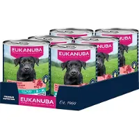 Eukanuba 48x400g Adult Rich in Beef with Pumpkin koiran märkäruoka