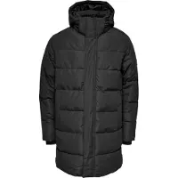Only & Sons Onscarl Life Long Quilted Coat Otw Noos - Black - M