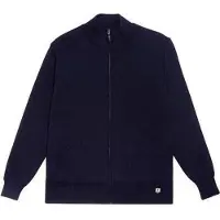 Armor Lux Full-Zip Cardigan "Plouescat" - Blue - XXL