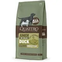 Quattro viljaton rehu kaikenrotuisille nuorille ankkakoirille, 12 kg