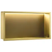 Hobby Hall Upotettu hylly Rea Brush Gold 30 X 60 X 10 Cm