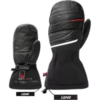 Lenz Unisex Heat Glove 6.0 Finger Cap Mittens Black Lasketteluhanskat XS