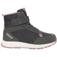 Viking Equip WP 1V Talvikengät, Charcoal/Dusty Pink, 36