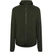 Knowledge cotton apparel Dynamic Wool Fleece Hoodie - Khaki green - XL